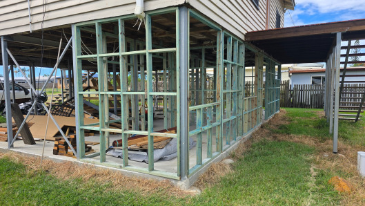 site carpenters at work
